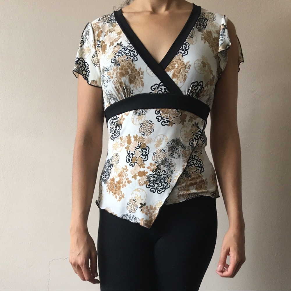 Asian style blouse